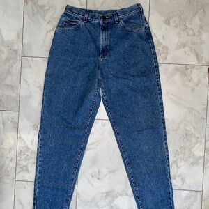 Rider’s Mom Jeans Women’s Sz 12 Wide Leg Straight High Rise Streetwear Normcore